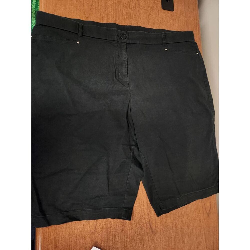 Briggs New York Black shorts Size 22W